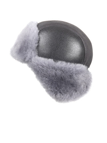 Zavelio Kids' Sheepskin Aviator Hat – Light Blue