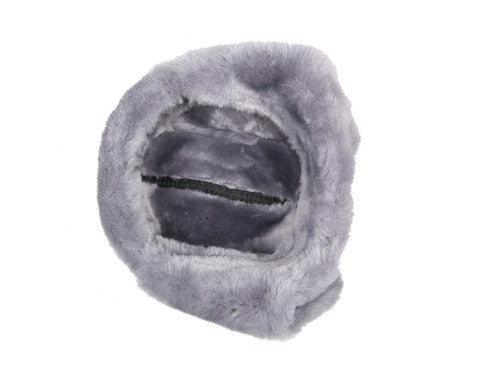 Zavelio Genuine Sheepskin Aviator Hat – Light Blue