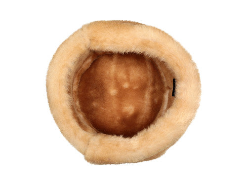 Zavelio Sheepskin Ushanka Hat – Tan