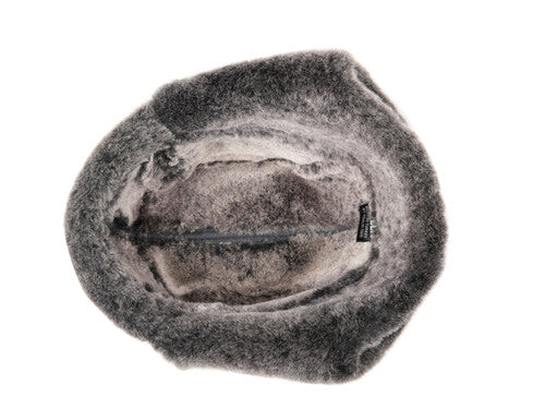 Zavelio Genuine Sheepskin Aviator Hat – Black