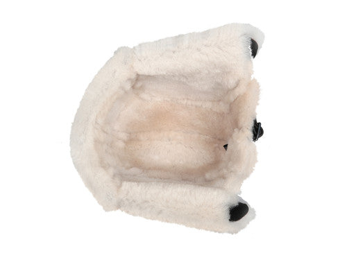 Zavelio Sheepskin Pilot Hat – Brown/Beige