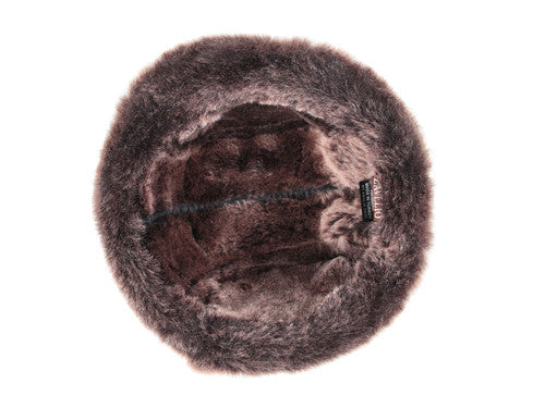 Zavelio Kids' Sheepskin Aviator Hat – Brown
