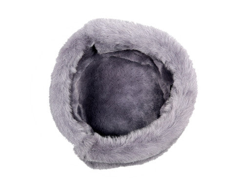 Zavelio Sheepskin Ushanka Hat – Light Blue