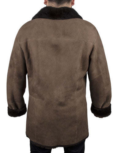 Zavelio Men's Shearling Coat – Colour to confirm