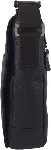 Zavelio Men's Leather Bag 842 – Brown