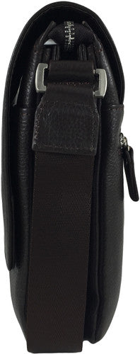 Zavelio Men's Leather Bag 818 – Brown