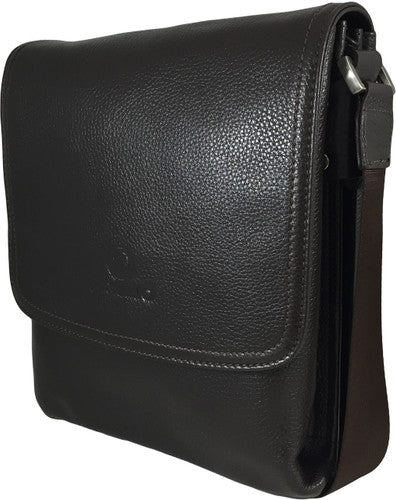 Zavelio Men's Leather Bag 815 – Brown