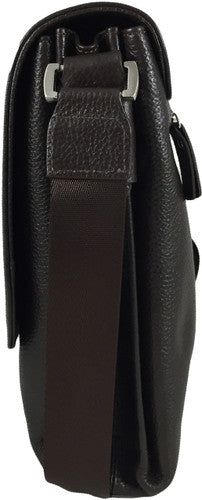 Zavelio Men's Leather Bag 815 – Brown