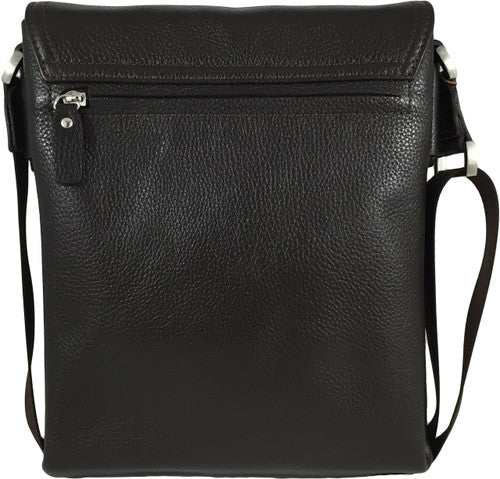 Zavelio Men's Leather Bag 815 – Brown
