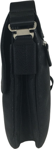 Zavelio Men's Leather Bag 840 – Black
