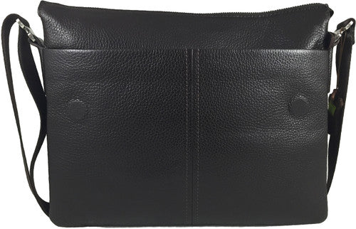 Zavelio Men's Leather Bag 840 – Brown
