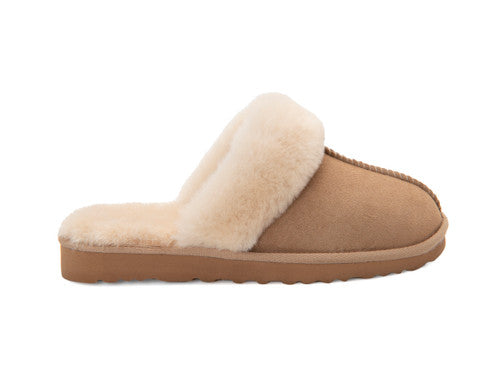 Zavelio Women's Sheepskin Slippers – Sahra