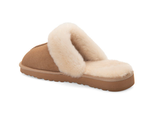 Zavelio Women's Sheepskin Slippers – Sahra