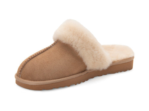 Zavelio Women's Sheepskin Slippers – Sahra