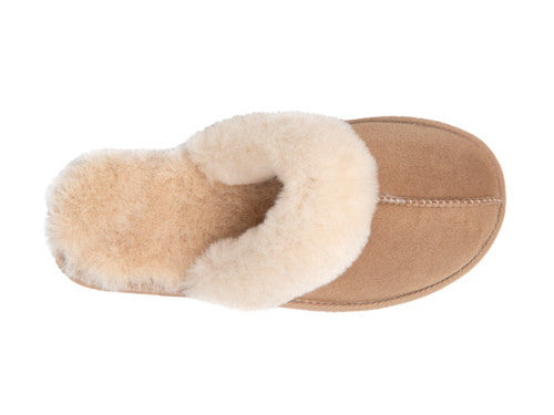 Zavelio Women's Sheepskin Slippers – Sahra