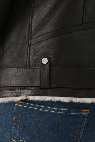 Zavelio Veste aviateur B-3 homme en peau de mouton – couleur à confirmer