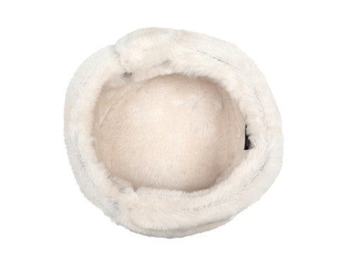 Zavelio Sheepskin Ushanka Hat – Brown/Beige