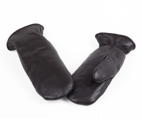 Zavelio Unisex wanten van schapenvacht – bruin